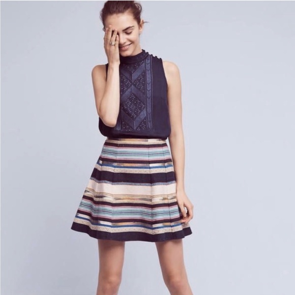 Chloe Oliver Embroidered Skirt - Picture 1 of 13